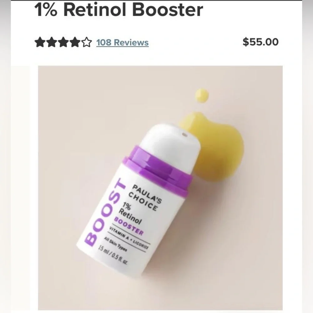 Paula’s choice 1% retinol booster 15ml